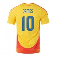 Colombia James Rodriguez #10 Hjemmedrakt Copa America 2024 Kortermet